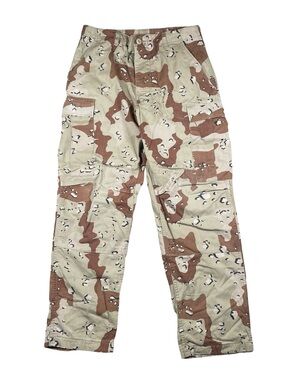 Vintage Chocolate Chip Desert Camo Military Cargo Pants Men's